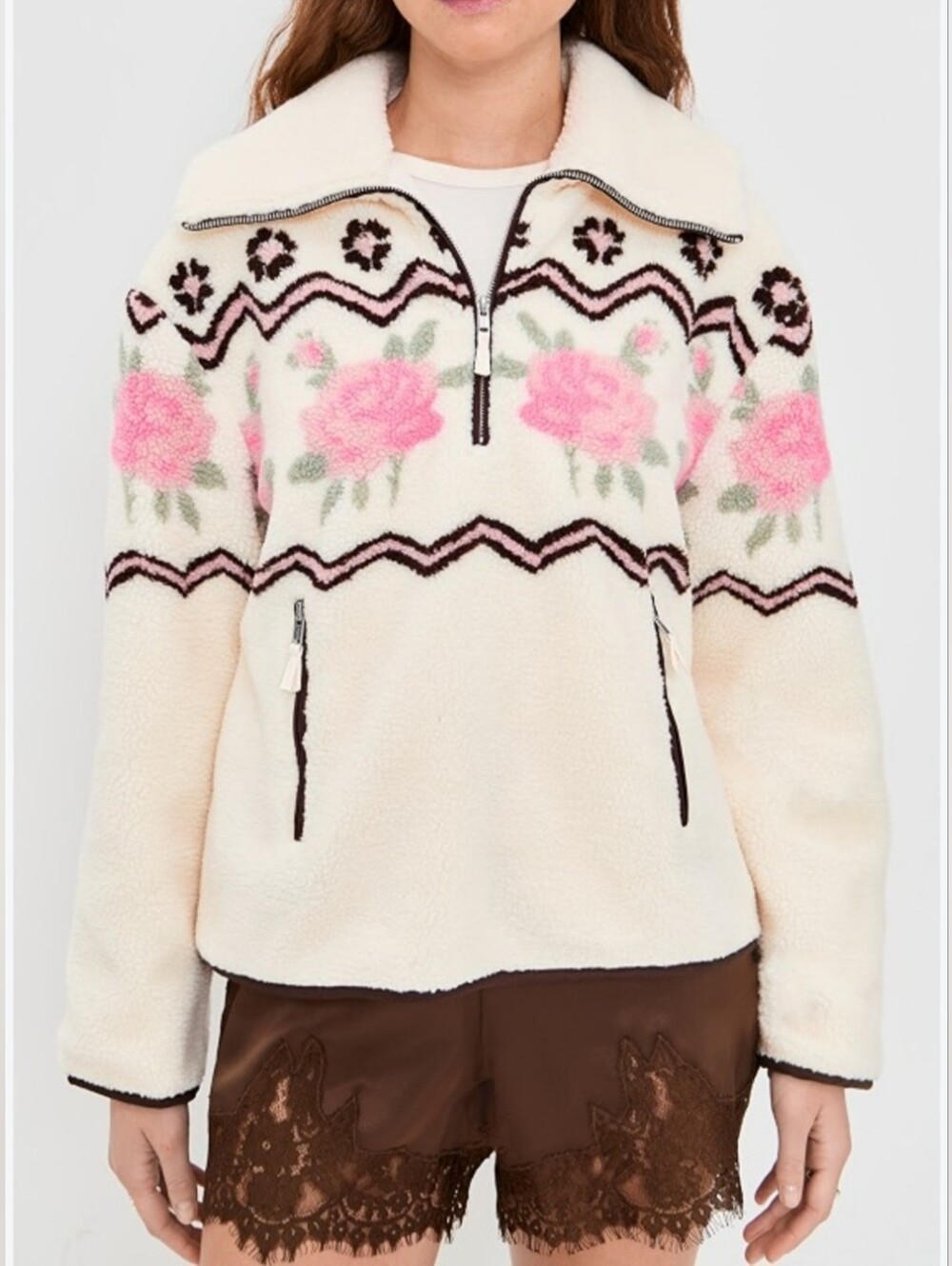 For Love And Lemons Fleece Jacket.